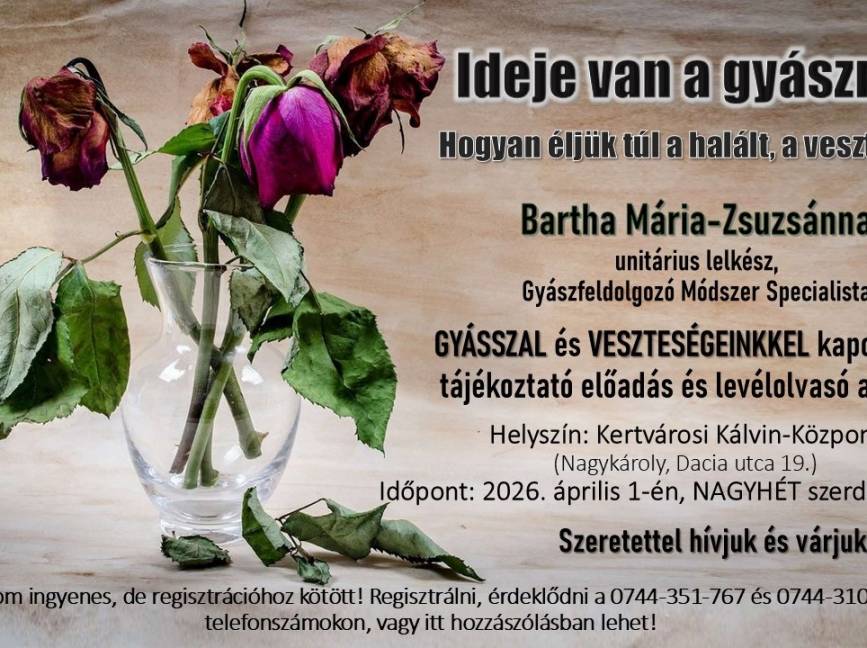 Ideje van a gyásznak…