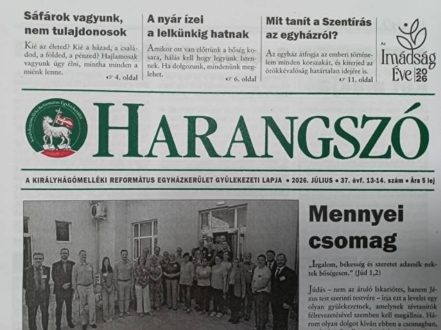 A Harangszó júliusi számából