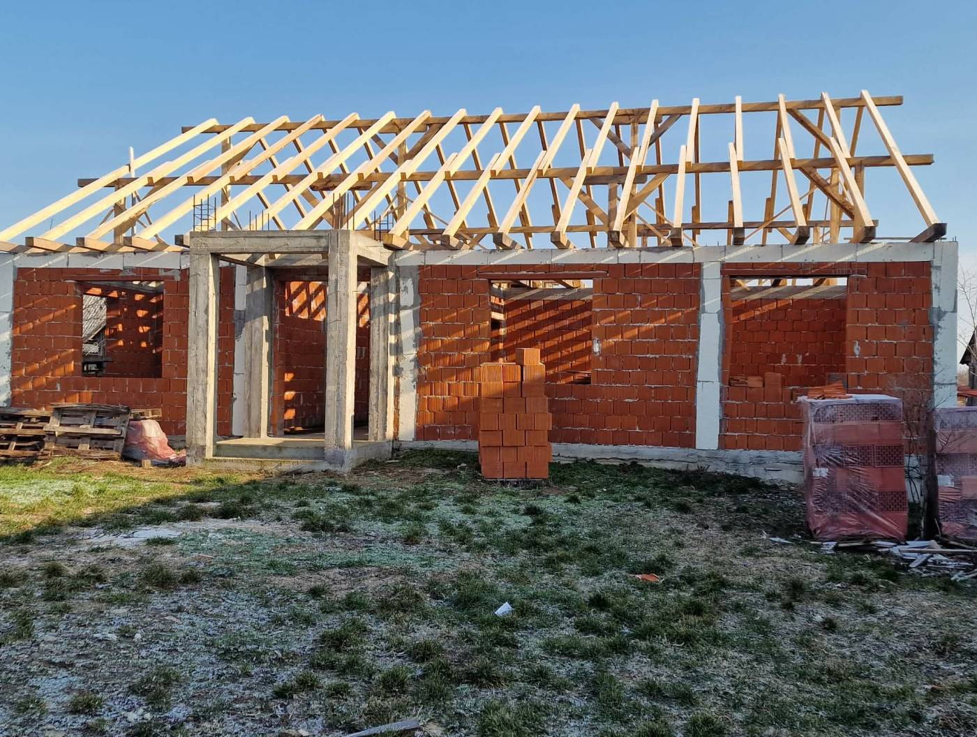 Épül a mezőteremi reformátusok imaháza