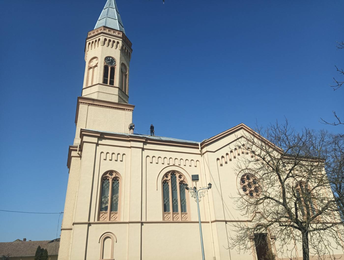 Felújítják a gencsi templom tetőszerkezetét