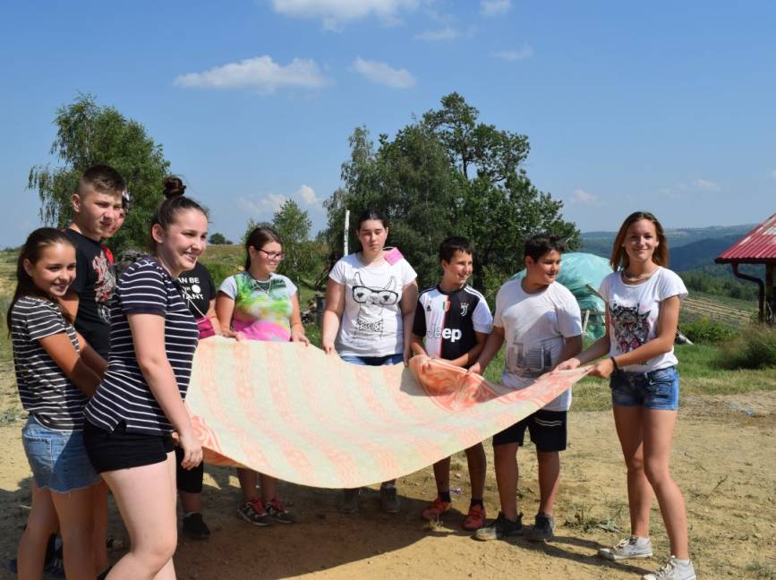Hármaspatakon táboroznak az ifisek